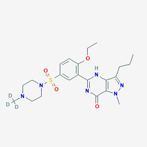 molecular formula C22H30N6O4S B019351 西地那非-d3 CAS No. 1126745-90-1