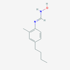 B019375 N-hydroxy-N'-(4-butyl-2-methylphenyl)formamidine CAS No. 339068-25-6