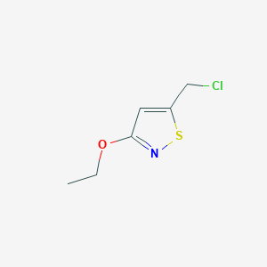 B019376 3-Ethoxy-5-chloromethylisothiazole CAS No. 170953-78-3