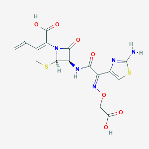 molecular formula C16H15N5O7S2 B193813 舒普深 CAS No. 97164-56-2