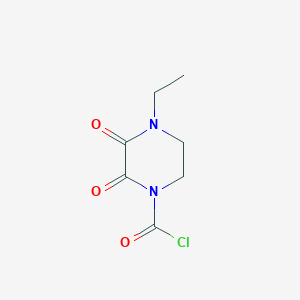 molecular formula C7H9ClN2O3 B193831 4-Ethyl-2,3-dioxopiperazine-1-carbonyl chloride CAS No. 59703-00-3