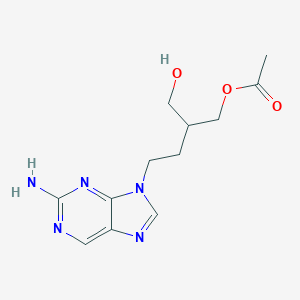 molecular formula C12H17N5O3 B193938 去乙酰泛昔洛韦 CAS No. 104227-88-5