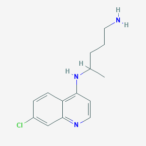 molecular formula C14H18ClN3 B194041 Didesethyl Chloroquine CAS No. 4298-14-0