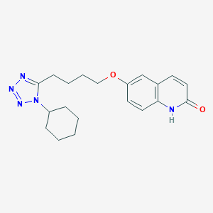 molecular formula C20H25N5O2 B194044 3,4-脱氢西洛他唑 CAS No. 73963-62-9