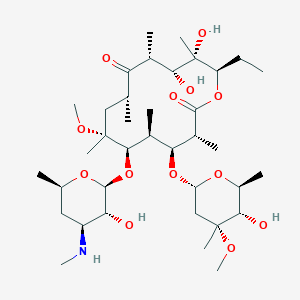 molecular formula C37H67NO13 B194052 去甲克拉霉素 CAS No. 101666-68-6