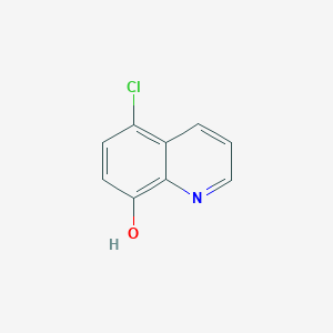 molecular formula C9H6ClNO B194070 5-氯-8-羟基喹啉 CAS No. 130-16-5
