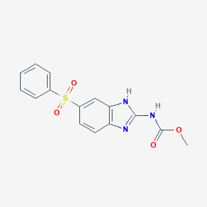 B194157 Fenbendazole sulfone CAS No. 54029-20-8