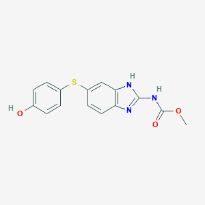 molecular formula C15H13N3O3S B194158 4-羟基芬苯达唑 CAS No. 72447-64-4