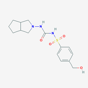 molecular formula C15H21N3O4S B194192 Methylhydroxygliclazide CAS No. 87368-00-1