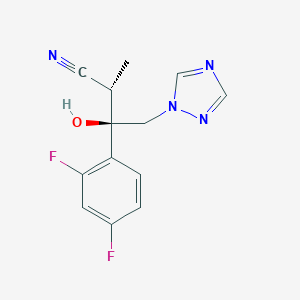 B194216 (2S,3R)-3-(2,4-difluorophenyl)-3-hydroxy-2-methyl-4-(1H-1,2,4-triazol-1-yl)butyronitrile CAS No. 170862-36-9