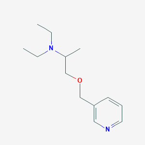 B019422 3-((2-(Diethylamino)propoxy)methyl)pyridine CAS No. 102206-56-4
