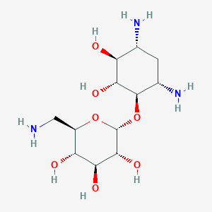 molecular formula C12H25N3O7 B194241 2'-Deamino-2'-hydroxyneamine CAS No. 31077-71-1