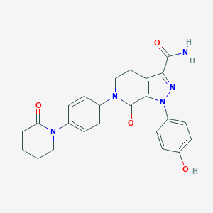 molecular formula C24H23N5O4 B194347 O-Demethyl apixaban CAS No. 503612-76-8