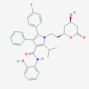molecular formula C33H33FN2O5 B194414 O-Hydroxyatorvastatin lactone CAS No. 163217-74-1