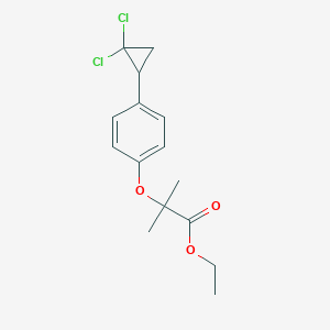 B194482 Ethyl 2-[4-(2,2-dichlorocyclopropyl)phenoxy]-2-methylpropionate CAS No. 52179-28-9