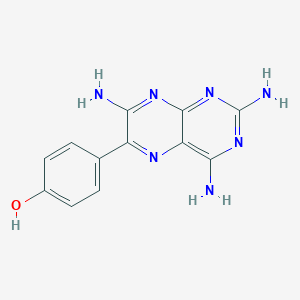 molecular formula C12H11N7O B019464 4-羟基氨苯蝶啶 CAS No. 1226-52-4