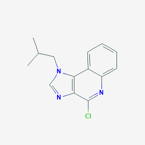 molecular formula C14H14ClN3 B194715 4-Chloro-1-(2-methylpropyl)-1H-imidazo[4,5-c]quinoline CAS No. 99010-64-7