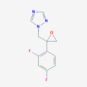 B194804 1-(((2RS)-2-(2,4-Difluorophenyl)oxiran-2-yl)methyl)-1H-1,2,4-triazole CAS No. 86386-76-7
