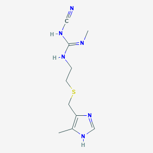 molecular formula C10H16N6S B194882 Cimetidine CAS No. 51481-61-9