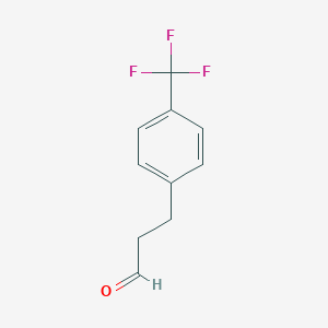 molecular formula C10H9F3O B195003 3-[4-(三氟甲基)苯基]丙醛 CAS No. 166947-09-7