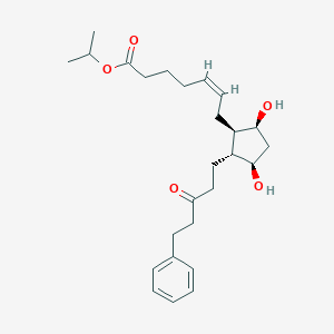 molecular formula C26H38O5 B195027 15-酮拉坦前列素 CAS No. 135646-98-9