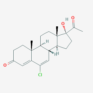 molecular formula C21H27ClO3 B195047 氯地孕酮 CAS No. 1961-77-9