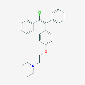 molecular formula C26H28ClNO B195052 Clomiphene CAS No. 15690-57-0