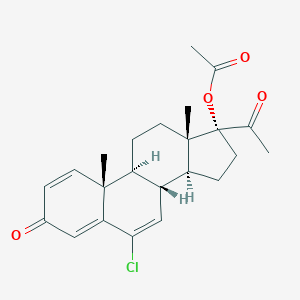 molecular formula C23H27ClO4 B195053 醋酸地尔马地诺 CAS No. 13698-49-2