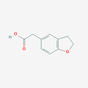 molecular formula C10H10O3 B195077 2,3-二氢苯并呋喃-5-乙酸 CAS No. 69999-16-2