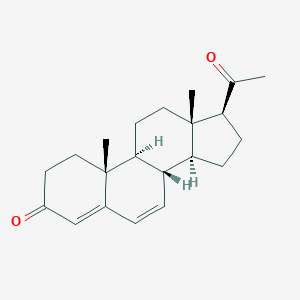 molecular formula C21H28O2 B195115 6-去氢孕酮 CAS No. 1162-56-7
