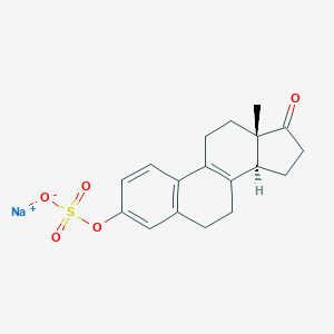 molecular formula C18H19O5S Na B195174 8,9-脱氢雌酮硫酸钠 CAS No. 61612-83-7