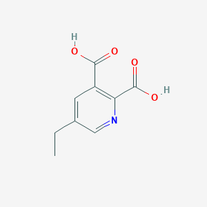 B195265 5-Ethylpyridine-2,3-dicarboxylic acid CAS No. 102268-15-5
