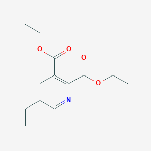 molecular formula C13H17NO4 B195267 5-乙基吡啶-2,3-二甲酸二乙酯 CAS No. 105151-39-1