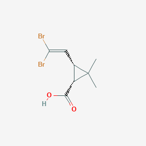 molecular formula C8H10Br2O2 B195280 溴氰菊酯酸 CAS No. 53179-78-5