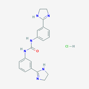 molecular formula C19H22Cl2N6O B195293 盐酸咪多卡 CAS No. 5318-76-3