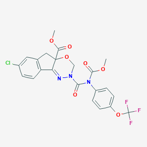 molecular formula C22H17ClF3N3O7 B195298 茚虫威 CAS No. 144171-61-9