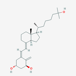 molecular formula C28H46O3 B195312 24-同系物-1,25-二羟基维生素 D3 CAS No. 103656-40-2