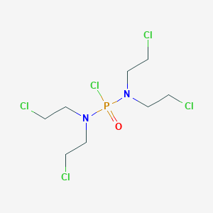 molecular formula C8H16Cl5N2OP B195322 N,N,N',N'-四(2-氯乙基)亚磷酰胺氯化物 CAS No. 60106-92-5