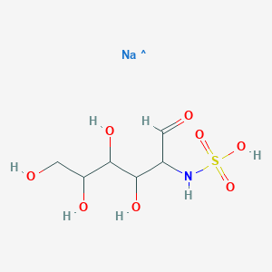 B195359 Sodium ((2R,3R,4S,5R)-3,4,5,6-tetrahydroxy-1-oxohexan-2-yl)sulfamate CAS No. 38899-05-7