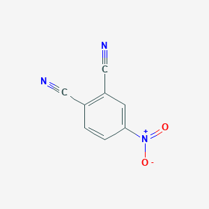 molecular formula C8H3N3O2 B195368 4-硝基邻苯二腈 CAS No. 31643-49-9