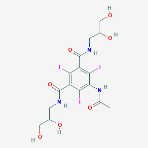 B195374 5-(Acetylamino)-N,N'-bis(2,3-dihydroxypropyl)-2,4,6-triiodo-1,3-benzenedicarboxamide CAS No. 31127-80-7