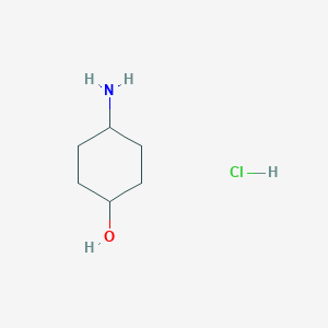 molecular formula C6H13NO . HCl B195388 反式-4-氨基环己醇盐酸盐 CAS No. 56239-26-0