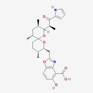 molecular formula C28H34N2O7 B019541 3-羟基西佐霉素 CAS No. 104414-30-4