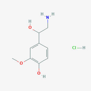 molecular formula C9H13NO3. HCl B195469 去甲肾上腺素盐酸盐 CAS No. 1011-74-1