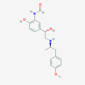 B195480 N-(2-Hydroxy-5-((1S)-1-hydroxy-2-(((1R)-2-(4-methoxyphenyl)-1-methylethyl)amino)ethyl)phenyl)formamide CAS No. 67346-50-3
