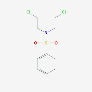 molecular formula C10H13Cl2NO2S B195495 N,N-双（2-氯乙基）苯磺酰胺 CAS No. 58023-19-1