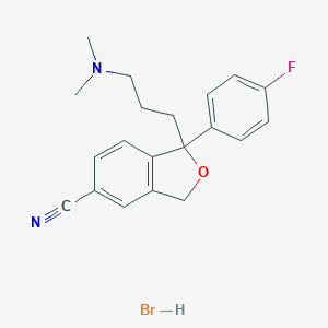 molecular formula C20H22BrFN2O B195639 西酞普兰氢溴酸盐 CAS No. 59729-32-7