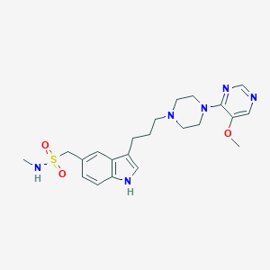 molecular formula C22H30N6O3S B195663 阿维曲坦 CAS No. 151140-96-4
