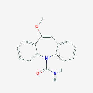 molecular formula C16H14N2O2 B195698 10-Methoxycarbamazepine CAS No. 28721-09-7