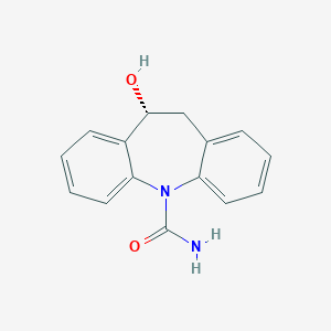 molecular formula C15H14N2O2 B195699 (R)-利卡巴zepine CAS No. 104746-03-4